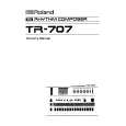 ROLAND TR-707 Owners Manual