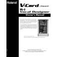 ROLAND V-CARD Owners Manual