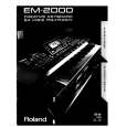 ROLAND EM-2000 Owners Manual